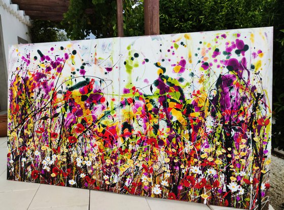 Buttercup Bloomrush Floral Landscape