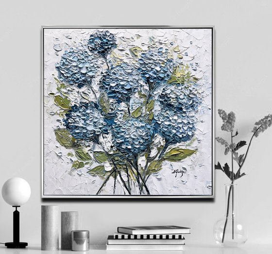 Blue Hydrangea