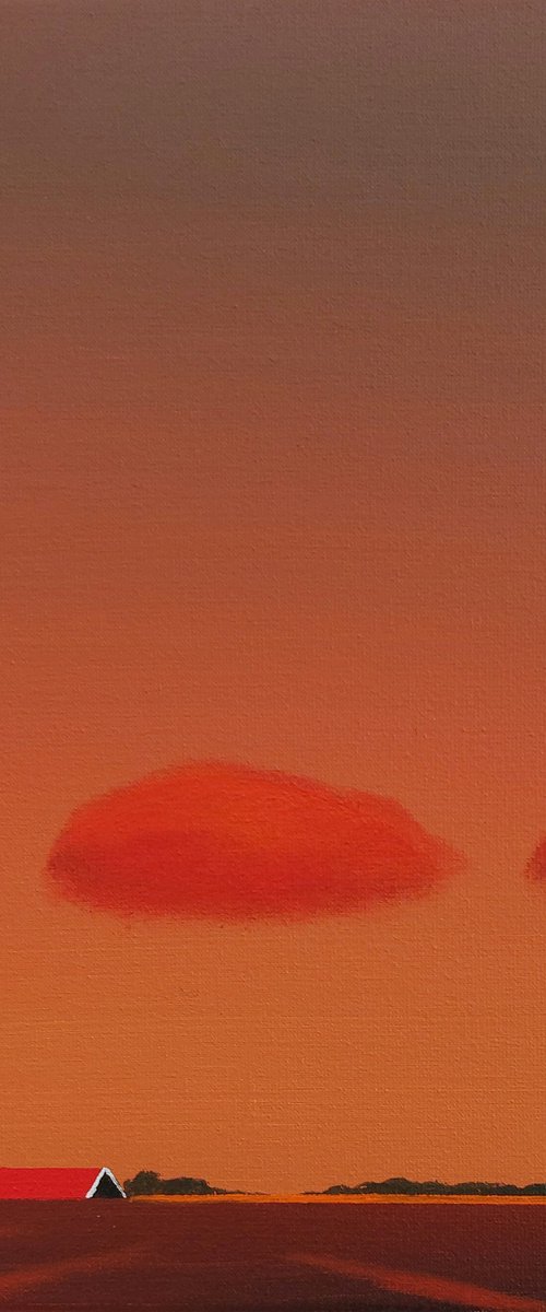 Travelling Clouds (April) by Nelly van Nieuwenhuijzen