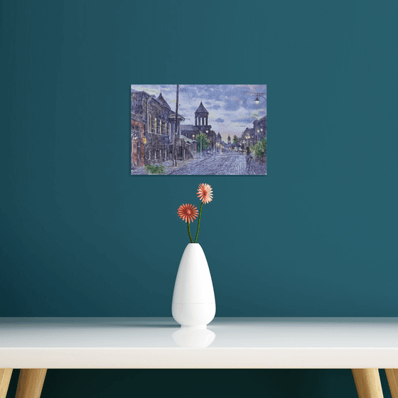 Twilight Walk in Gyumri