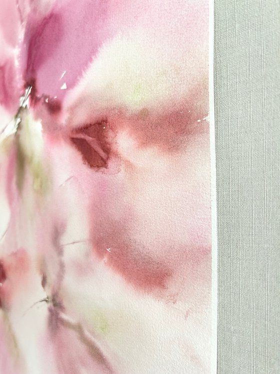 Abstract flowers bouquet