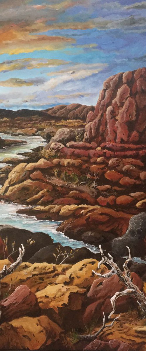 Southwest Red Rocks by Donna Daniels