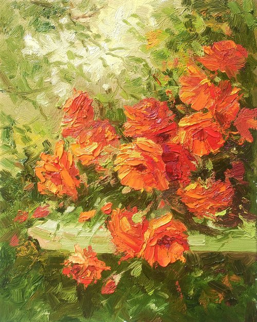 Summer's Fiery Bouquet by Narek Qochunc