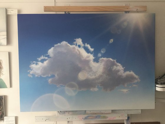 Artfinder Commission: Cloud One Après Midi (172 x 122cm)