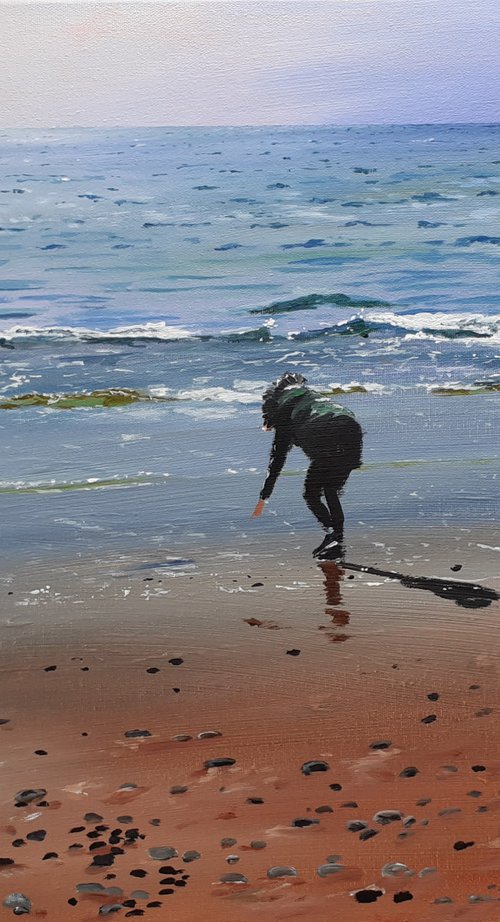 Picking Pebbles on Waterville by Cathal Gallagher