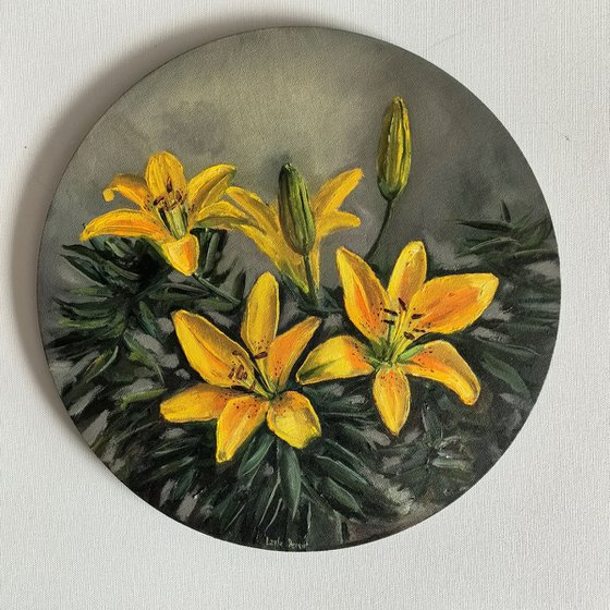 Yellow lilies