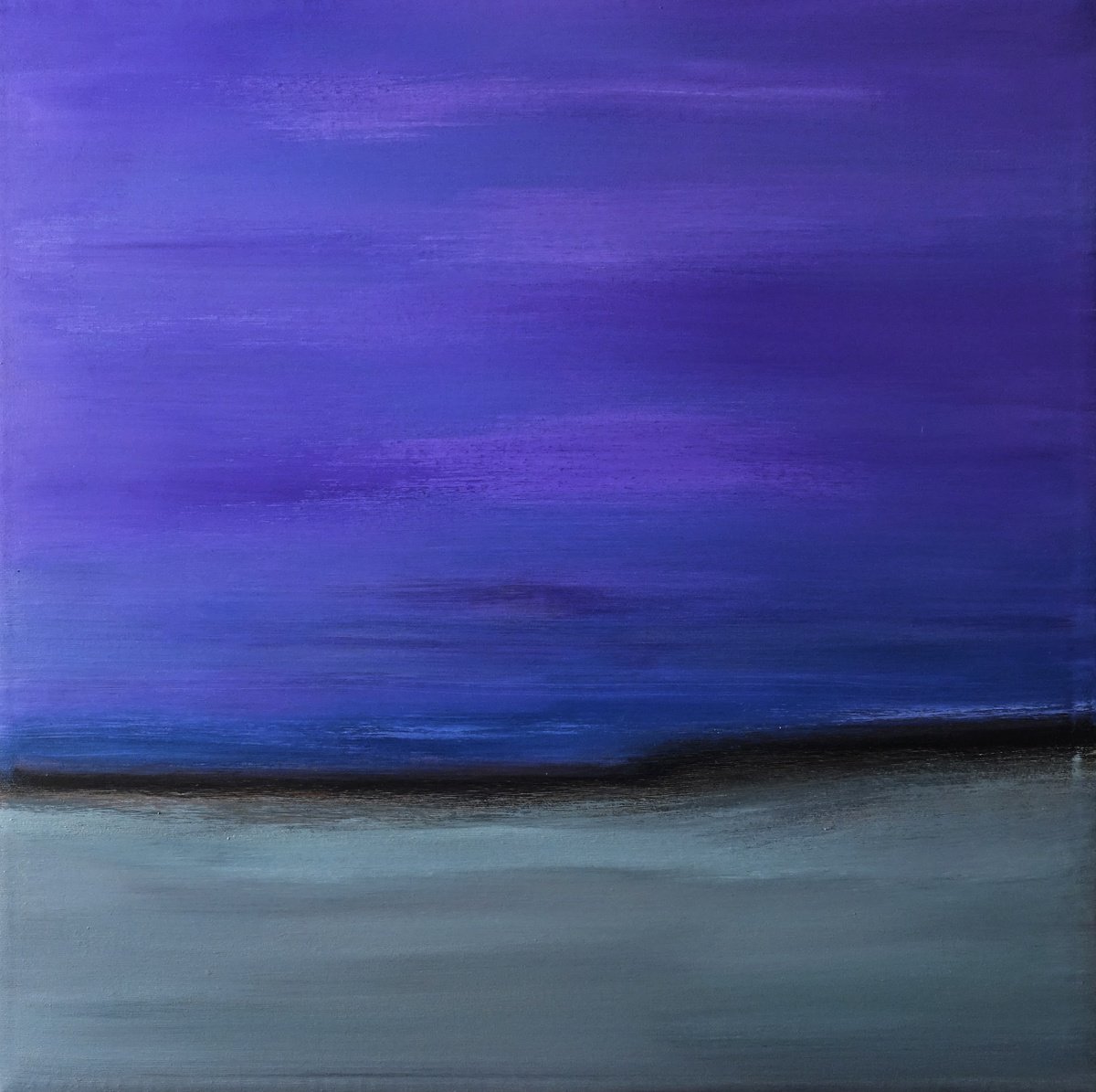 Abstract Acrylic Painting By Pier Maurizio Greco, 28 X 28", Accordo, Original Artwork