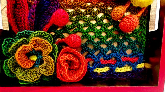 Yarn Flowers 1