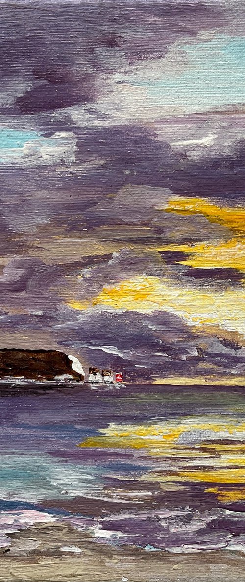Storme Clouds over the Isle of Wight by Marja Brown