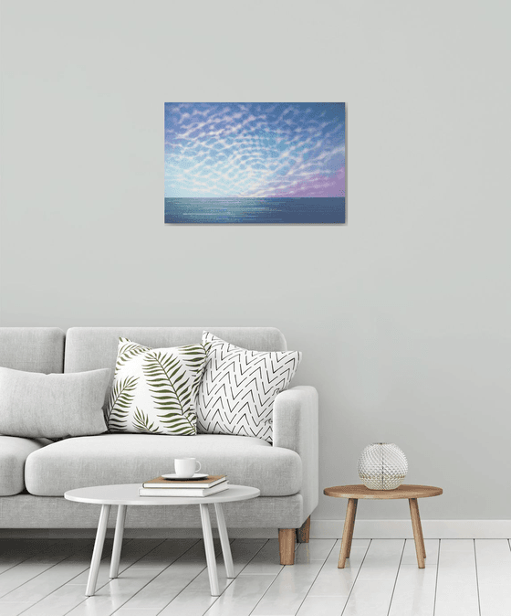 Sea Under A Mackerel Sky