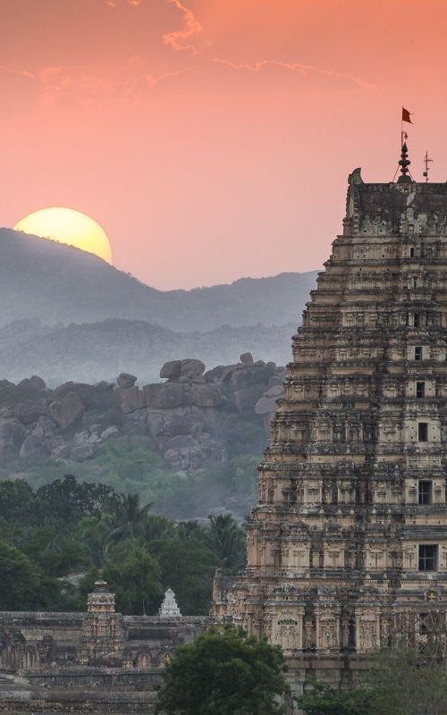 Hampi Sunset II by Kevin Standage