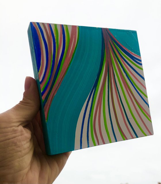 Meli Melo 13 - miniature colourful abstract