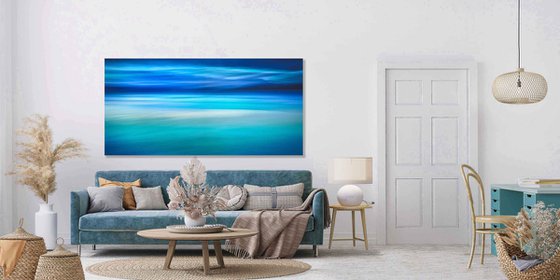 Huge Abstract Panorama - A Walk in the Waves II