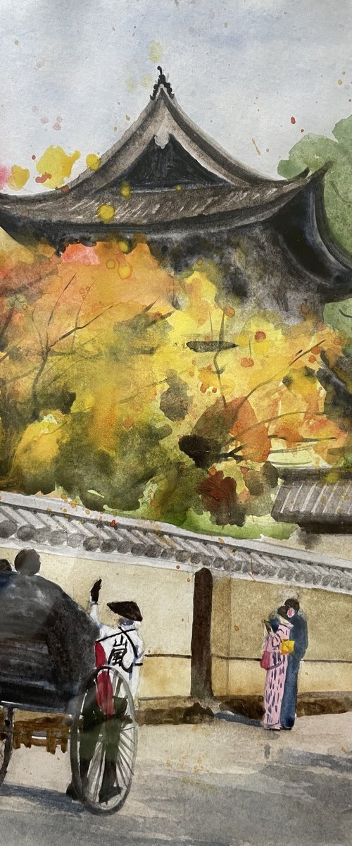 Autumn in Japan by Shelly Du