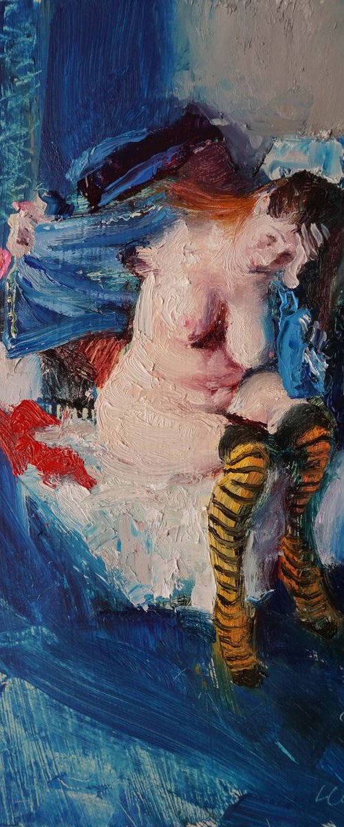 Blue Lucile by Manuel Leonardi