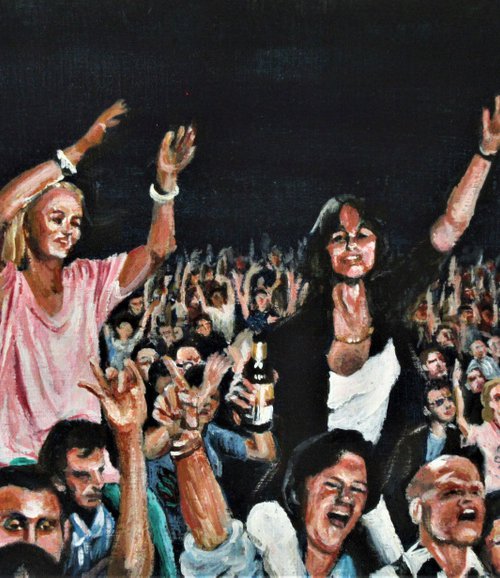 The Rolling Stones at Hyde Park by Max Aitken