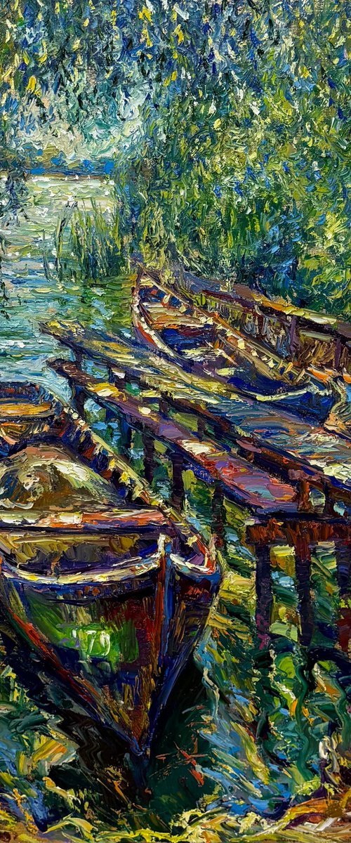 The mirror of the Danube by Andrii Chebotaru