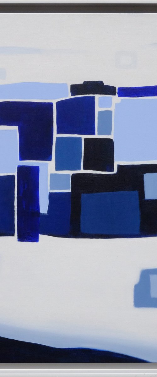 Blue ambulation by Sylvie B.