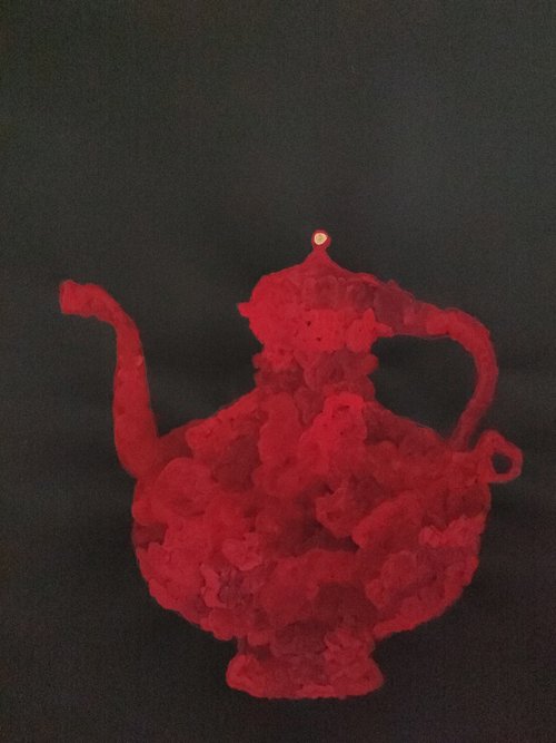 Red Teapot by Kira K. Sadian
