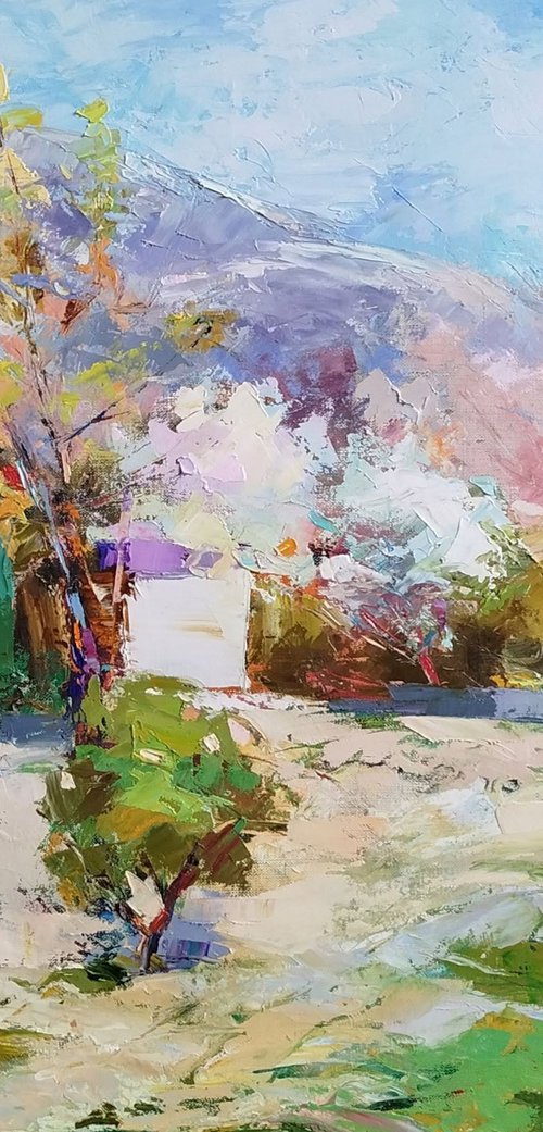 Village in Bloom by Vladimir Simonyan