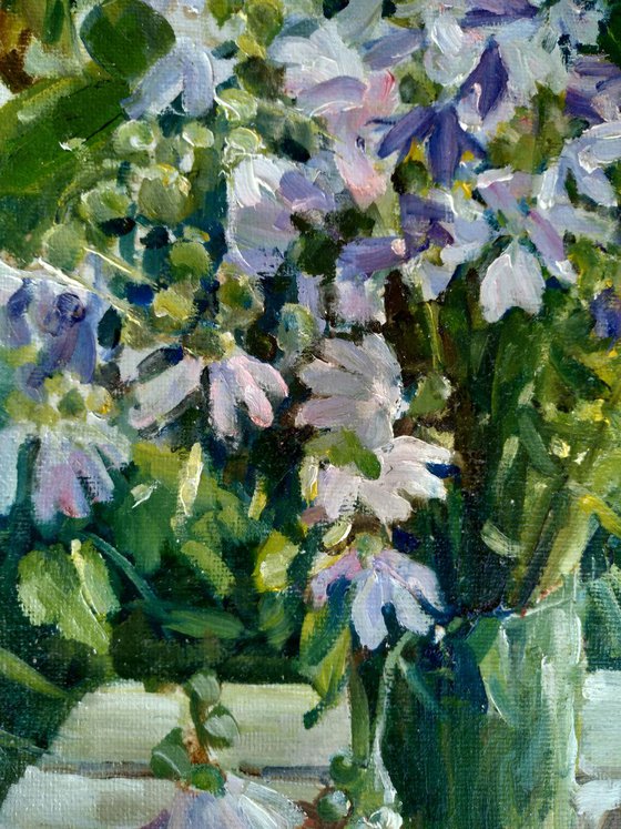Flowers and mushrooms