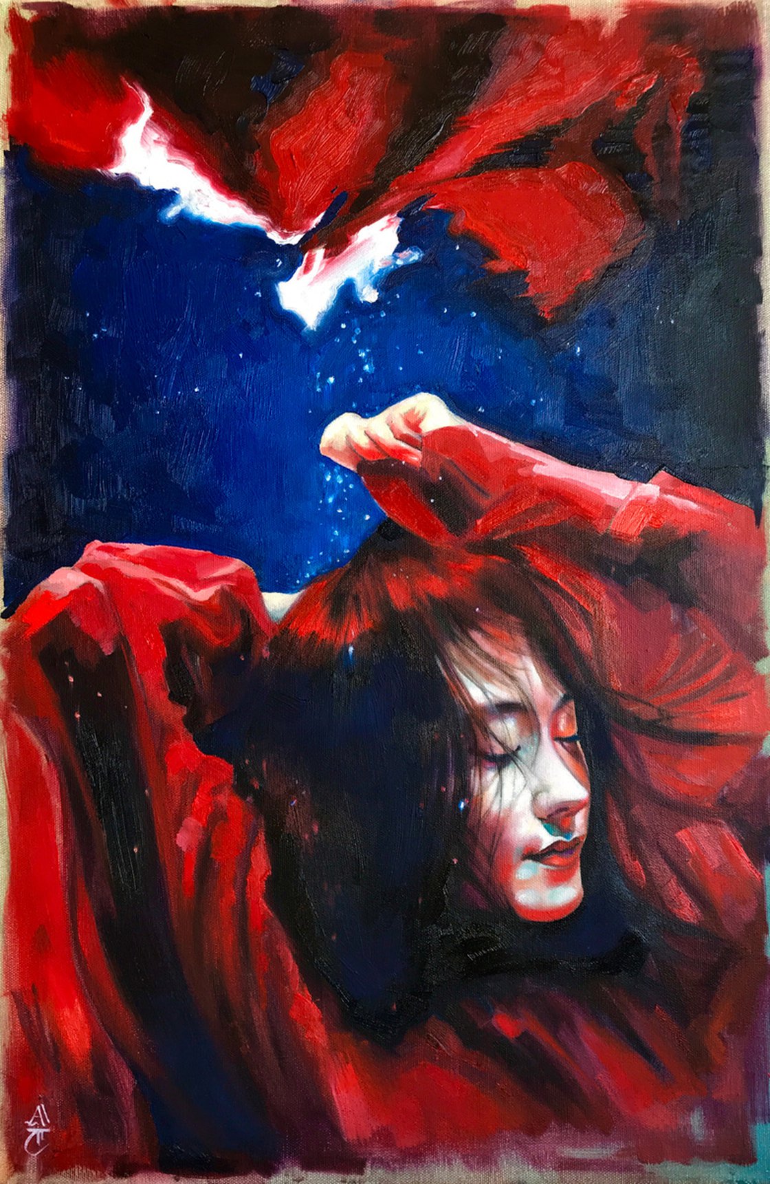 Kingdom of morpheus Oil painting by Anastasia Terskih Artfinder