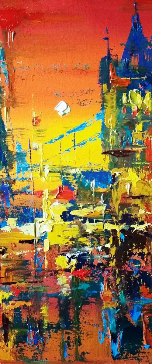 Abstract London 02 by Andrej  Ostapchuk