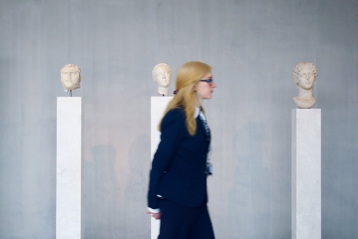 Impressionistic Portrait Photograph By Journey Gong, 25 X 17", Remain, Original Artwork