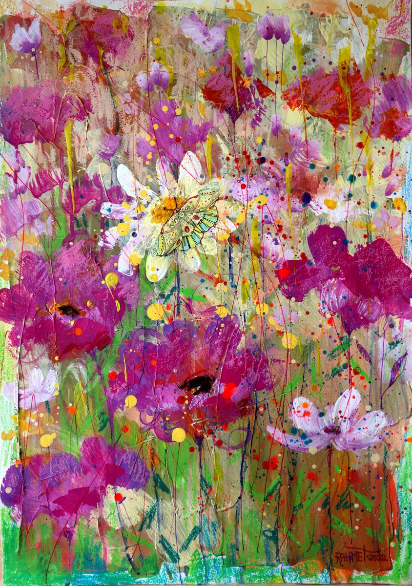 Fantasy with Flowers 56. by Rakhmet Redzhepov