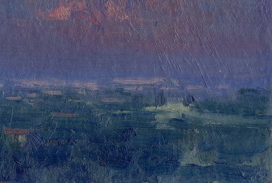 In a quiet hour, when dawn