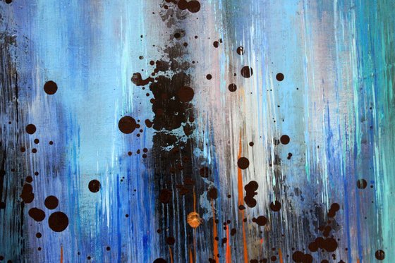 The Unseen - Large original abstract painting