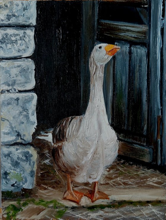 Courtyard Goose