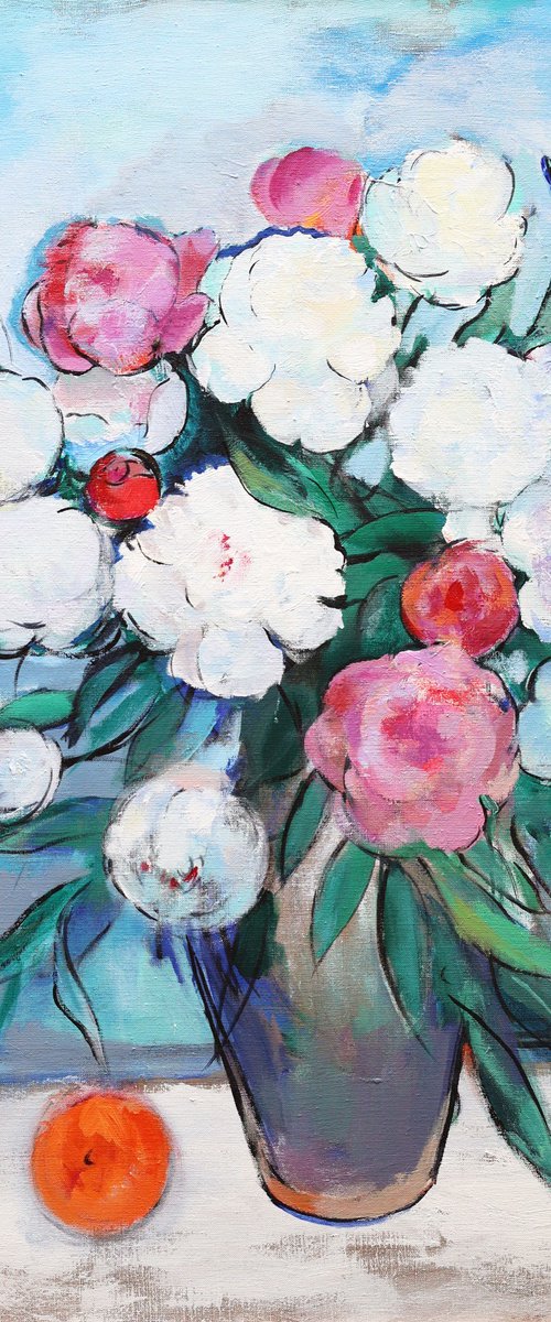 Peonies by Artem Andreichuk