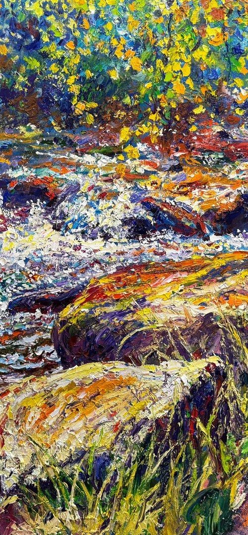 Energy of the mountains by Andrii Chebotaru