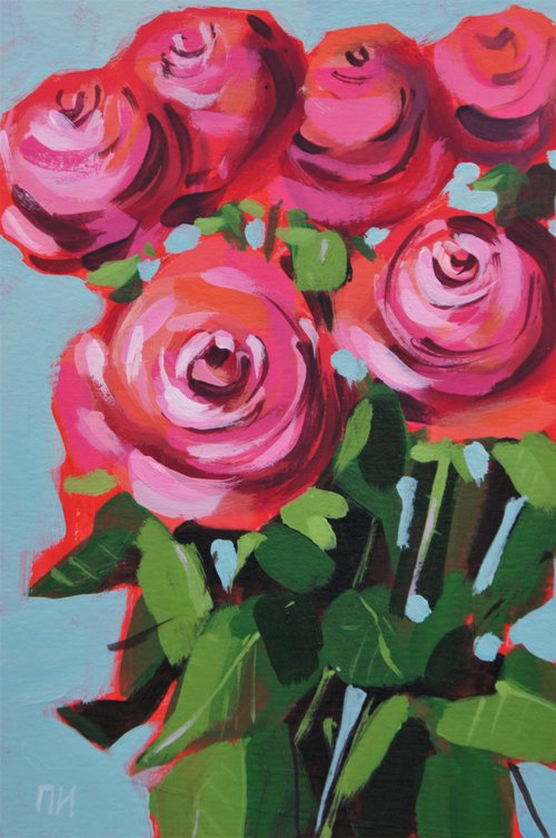 California roses by Irina Plaksina