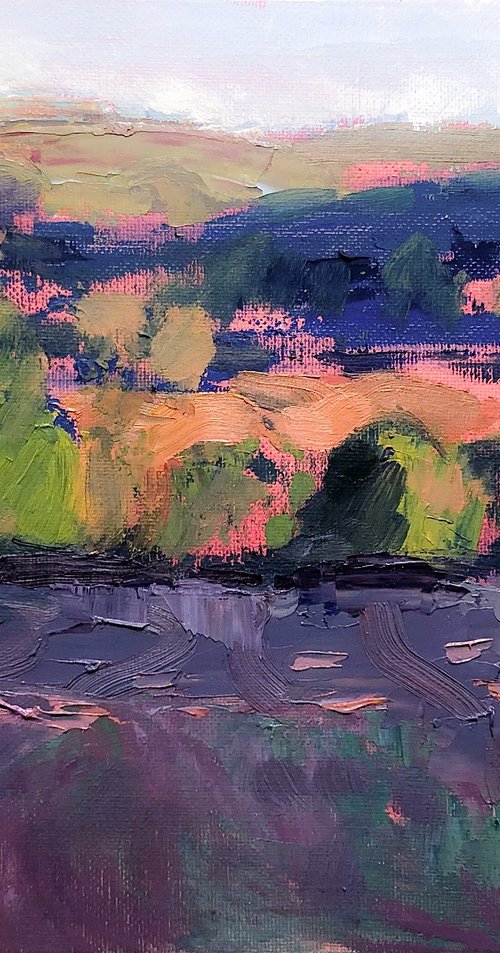 Autumn at the lake by Alexandra Morris