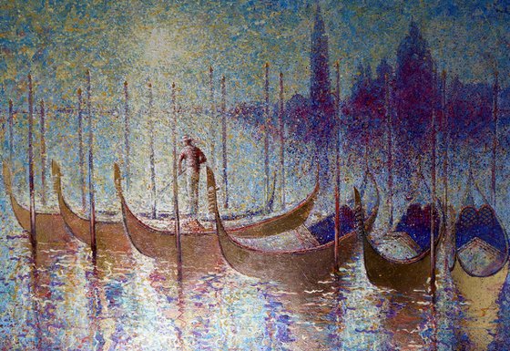 Golden Gondolas of Venice