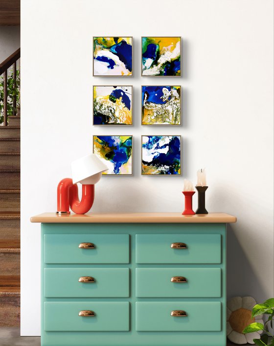 N°37-N°42 ( 6 paintings )
