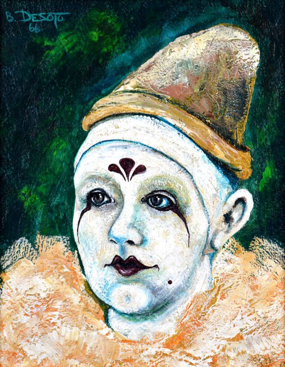 White Face Clown