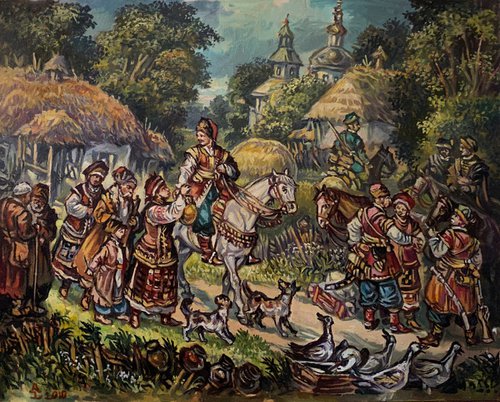 Seeing off the Cossacks by Oleg and Alexander Litvinov