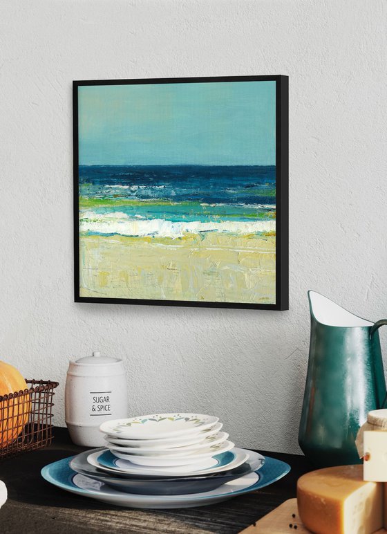 Waves, Framed