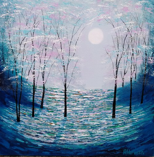 Moonbeam Wood by Amanda Horvath