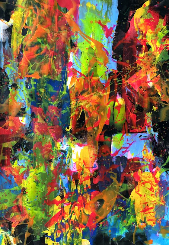 A Journey Through Color - Triptych