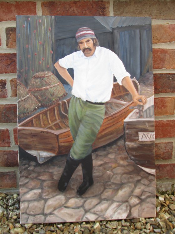 Fisherman Historic Portrait - given to charity auction November 2023