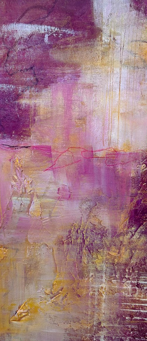 Crimson Layers by Linda McDonald