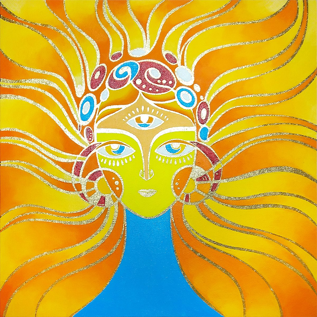 The sun by Yulia Belasla
