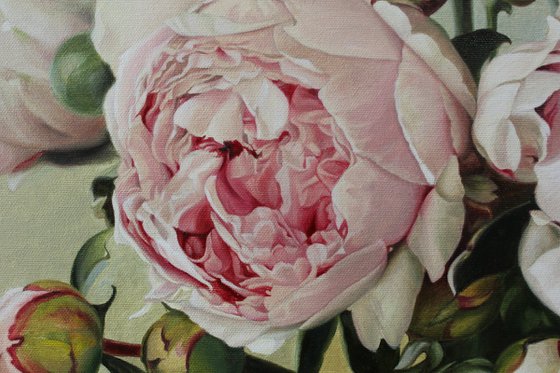 Bouquet of peonies