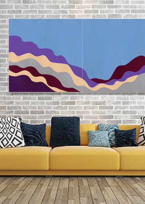 Contemporary Landscape #14 by Marina Krylova