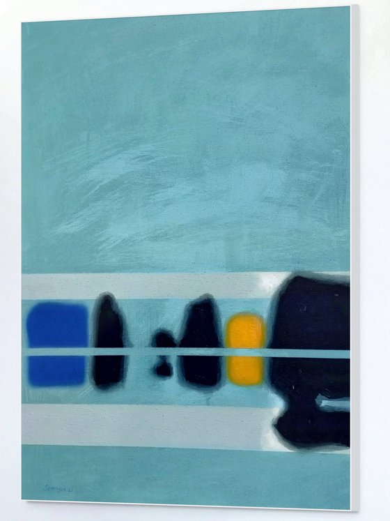 Abstract mirages. Calm.