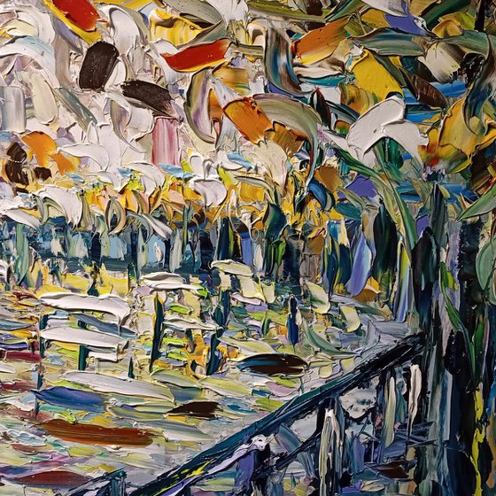 Parco Ciani, luce che scorre